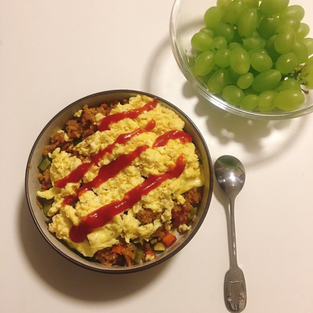 这是头牌了丨好吃的飞起来～🍛咖喱蛋包饭