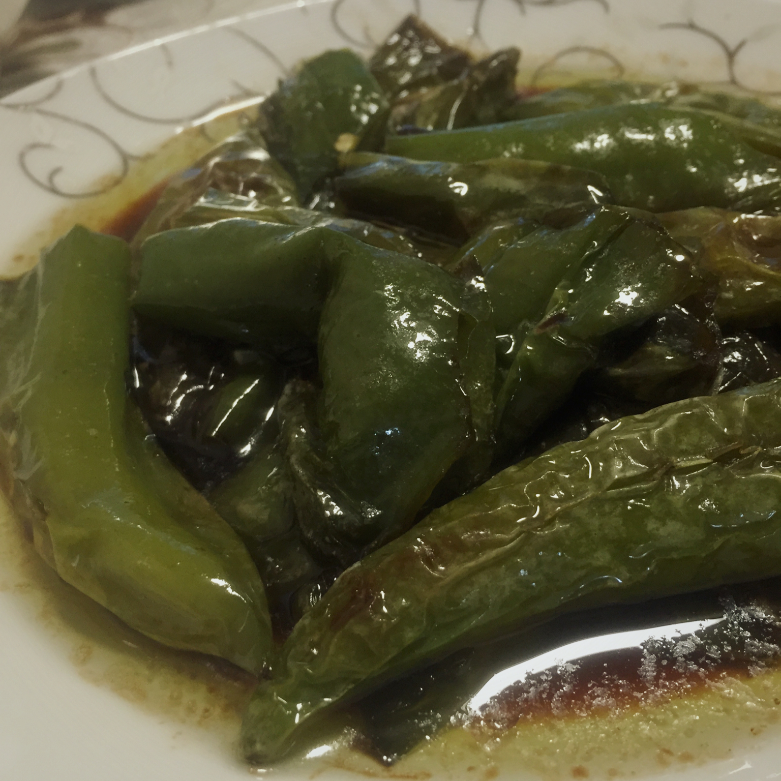 油焖青椒