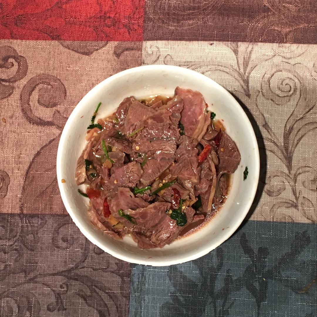 凉拌牛肉