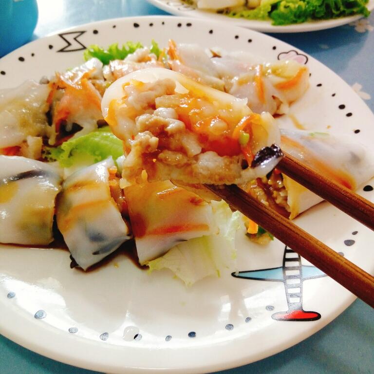 早餐:自制广式肠粉