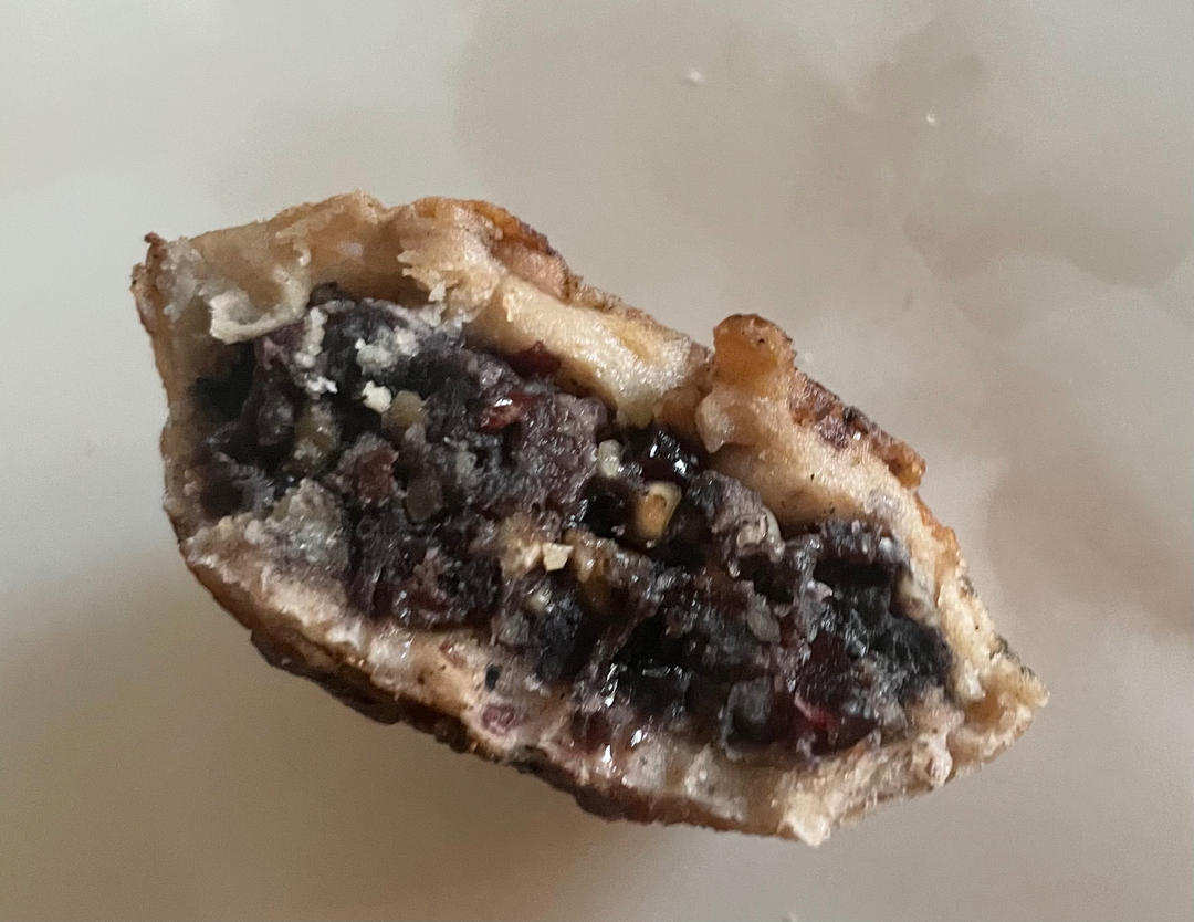 牛舌饼--黑芝麻椒盐酥饼（量勺量杯版）