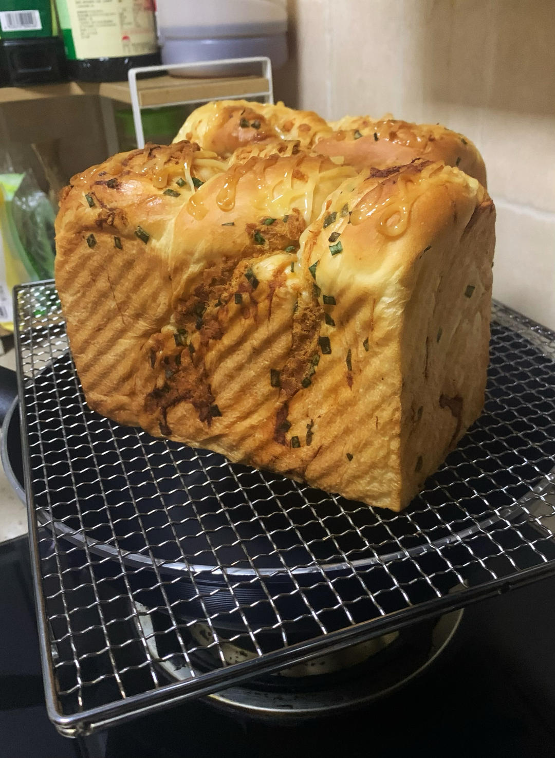 料多多系列---肉松吐司