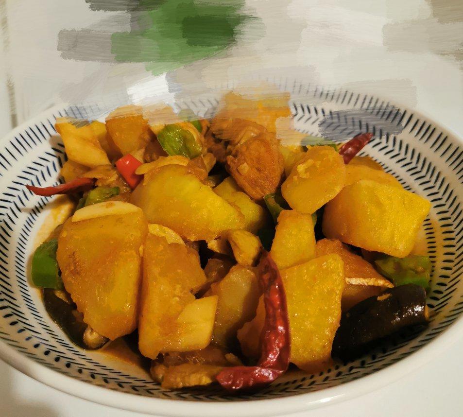 外卖第一名，简单在家做|黄焖鸡米饭