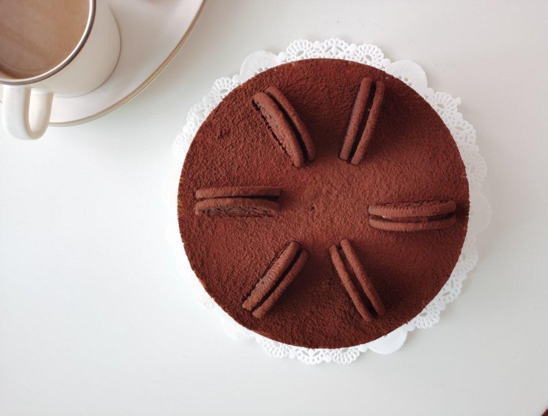 咖啡双层冻芝士蛋糕