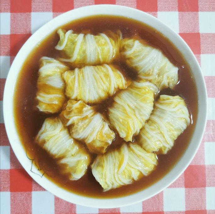 肉酿白菜卷