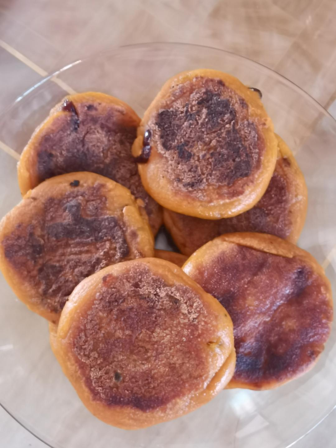 平底锅就能做，香甜软糯的南瓜饼，一次成功