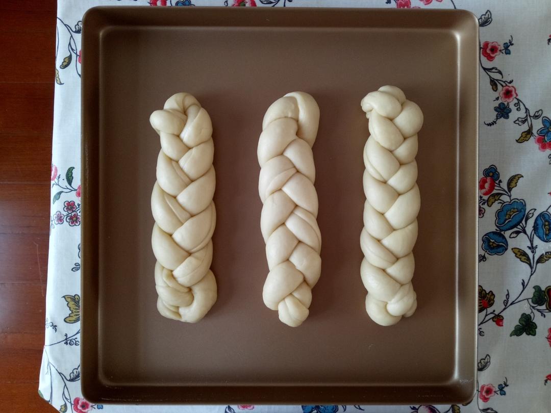 酸奶辫子面包（一次发酵）