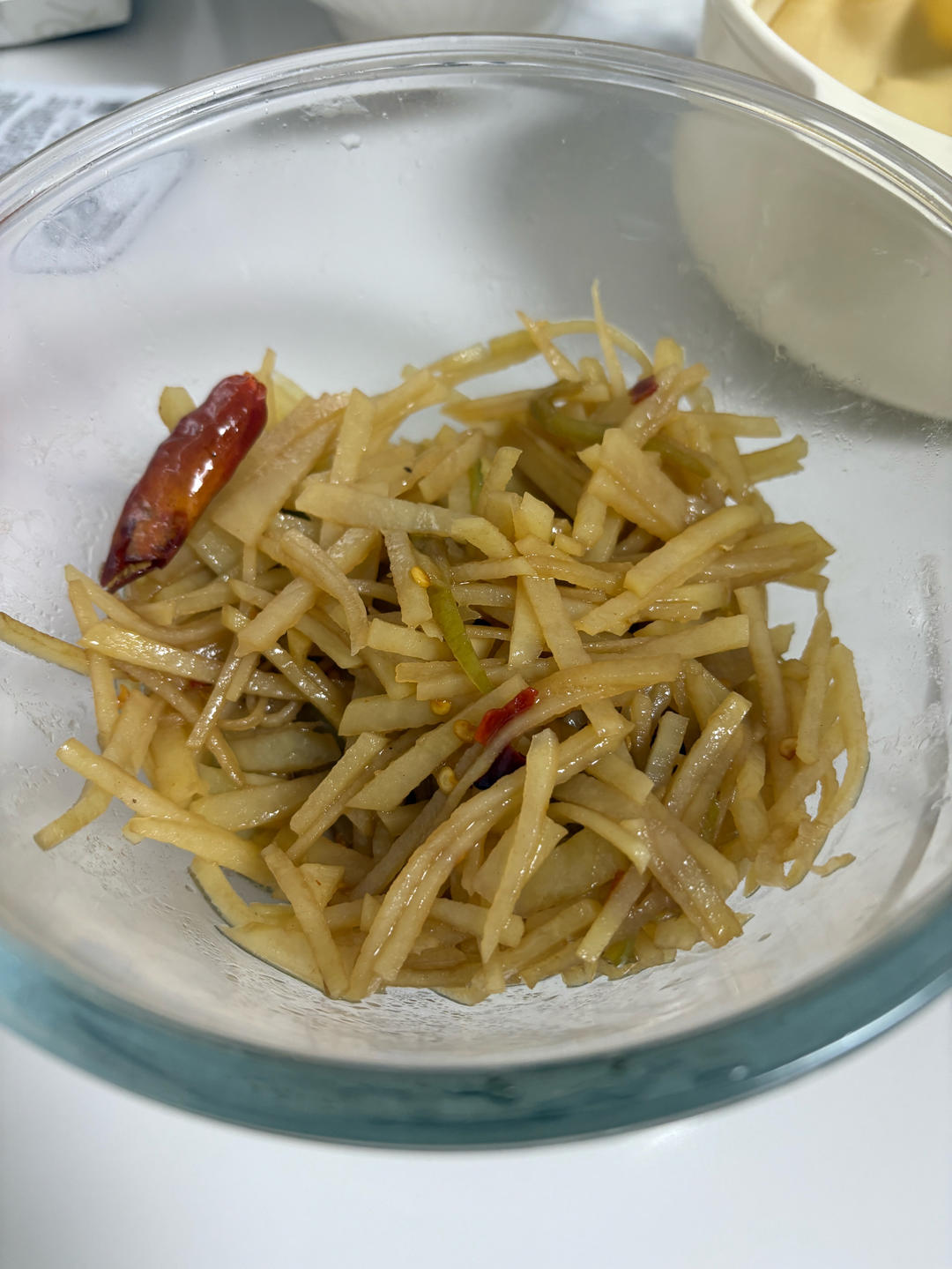 酸辣土豆丝的家常做法 超级下饭