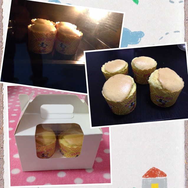 超简单完美戚风蛋糕（6寸2蛋）附打发、翻拌、脱模视频