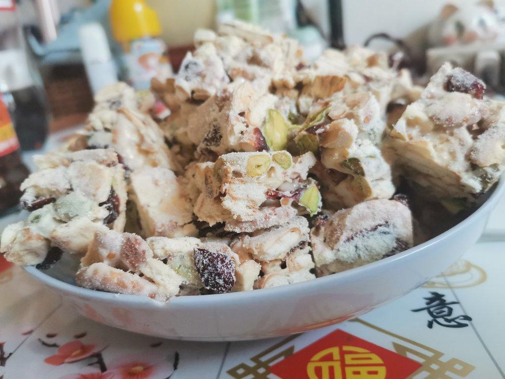 雪花酥  不甜版