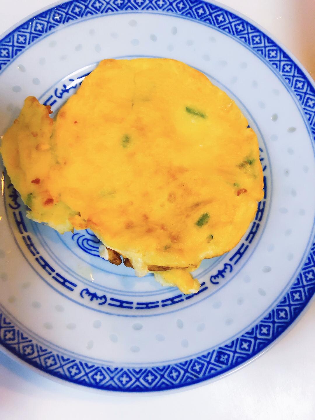 快手菜：15分钟可以搞定的小麦粉鸡蛋饼