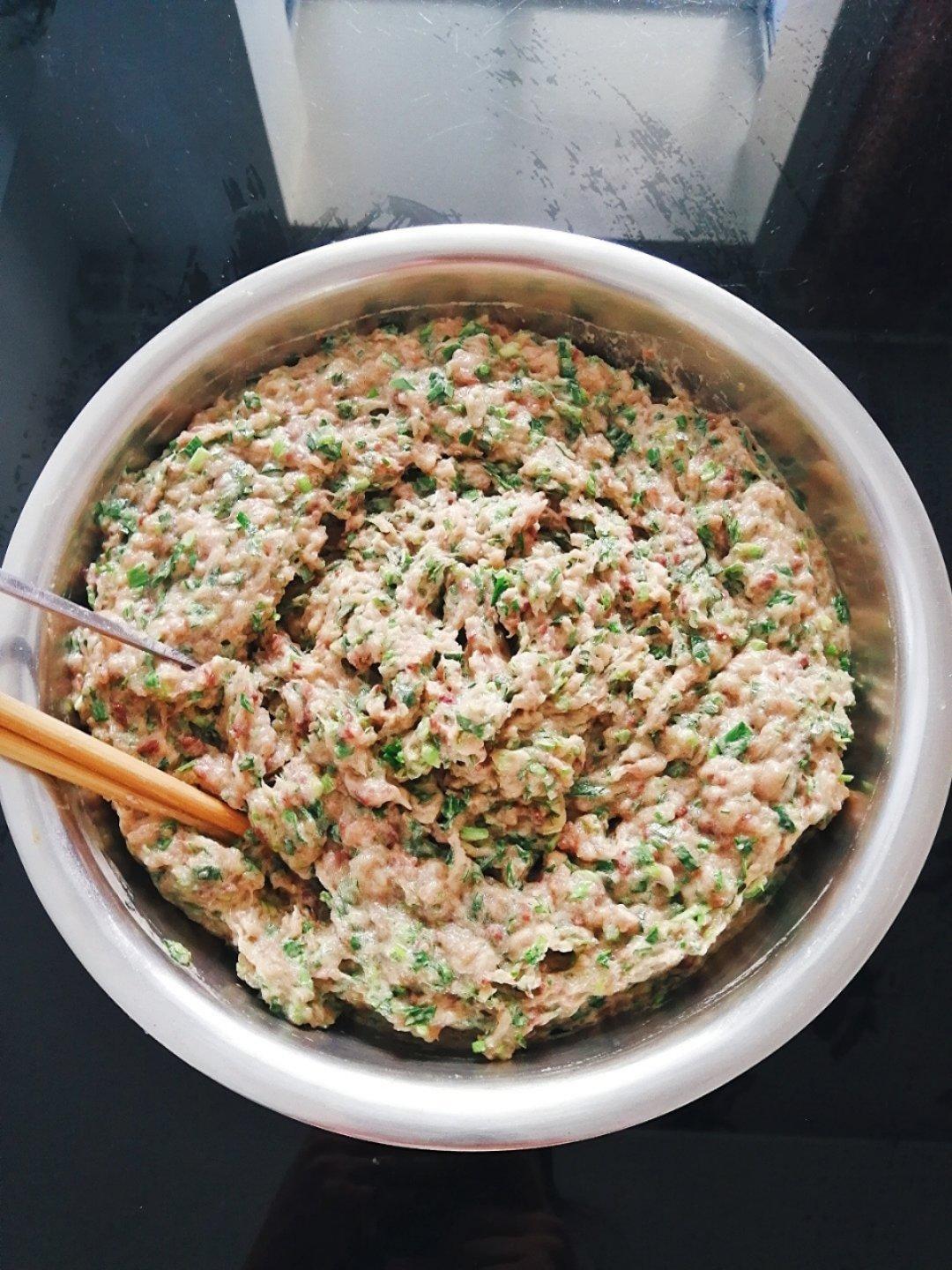 饺子:鲅鱼韭菜馅