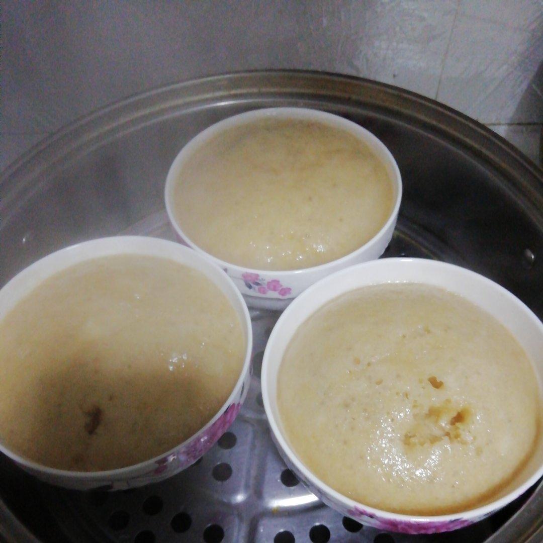 红糖（黑糖）发糕
