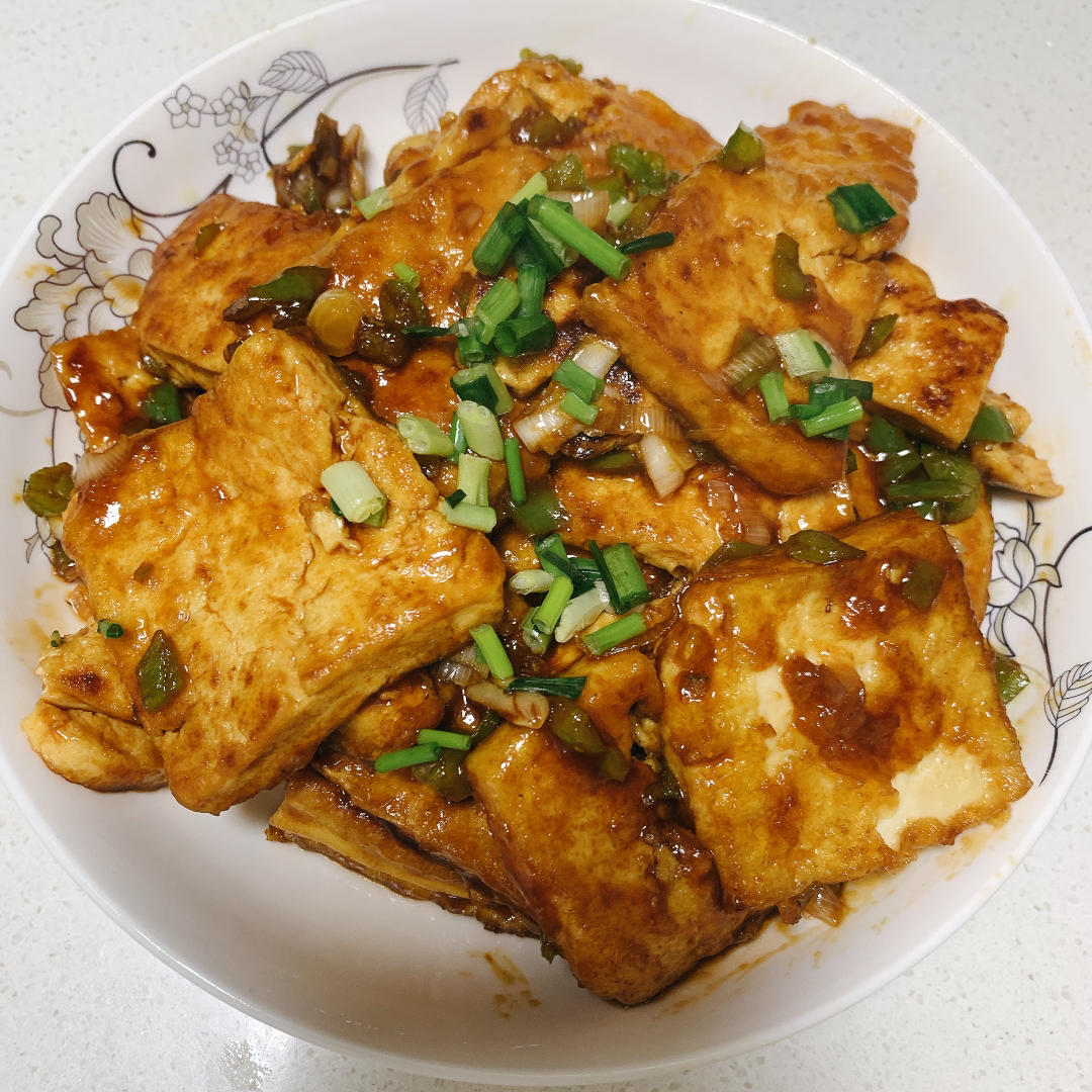 外酥里嫩【烧汁豆腐】吸饱汤汁