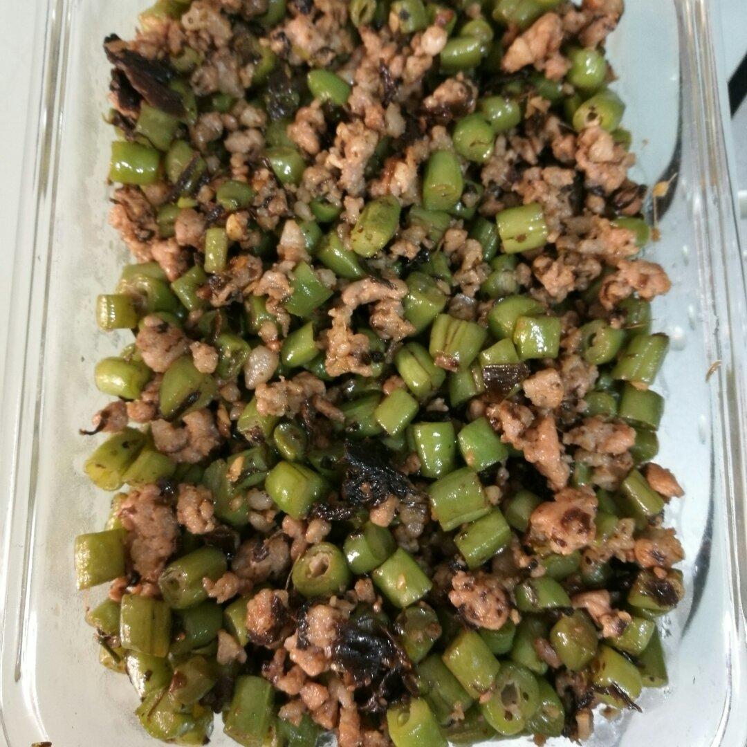 榄菜肉末四季豆