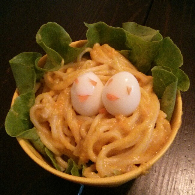 南瓜意面(Spaghetti with Pumpkin Sauce)