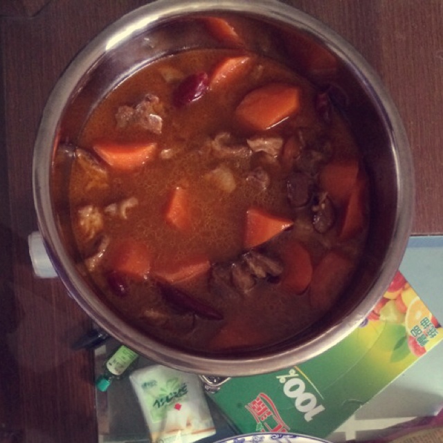 红焖羊肉