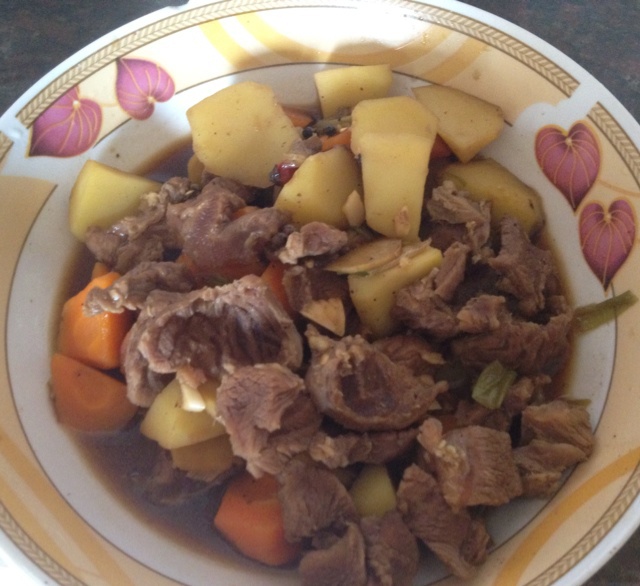土豆烧牛肉