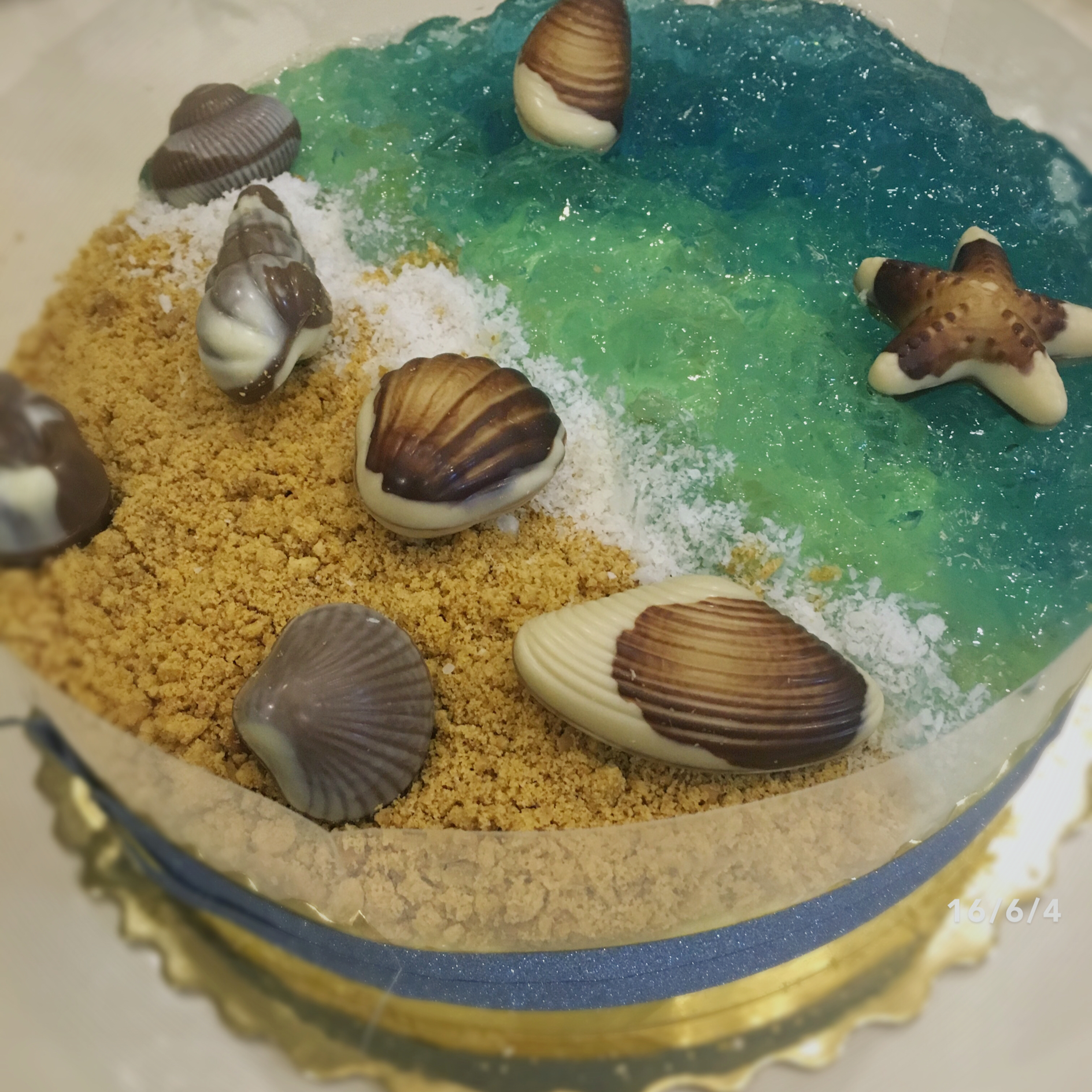 海洋慕斯蛋糕（无需烤箱版）