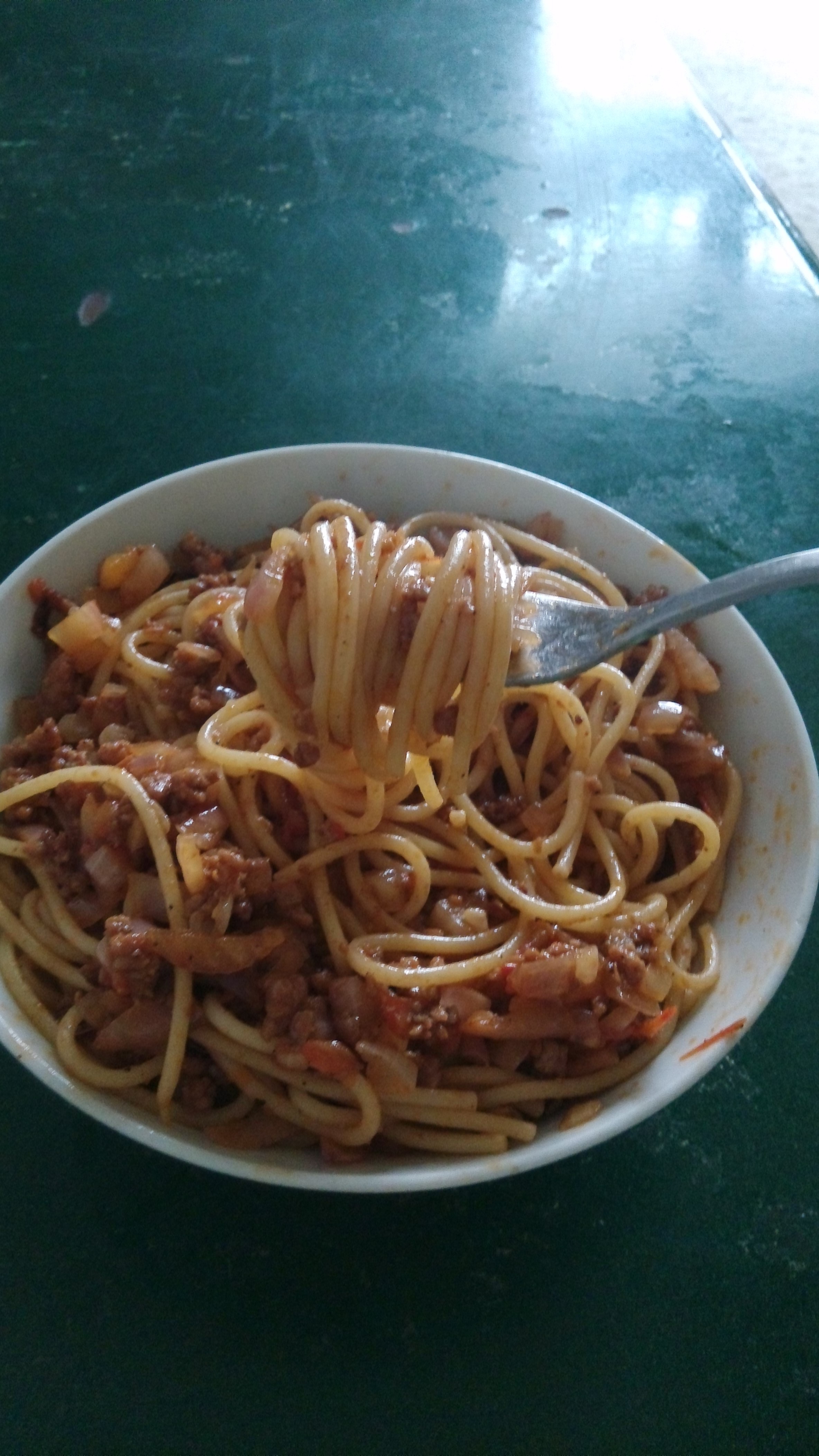 番茄肉酱意大利面