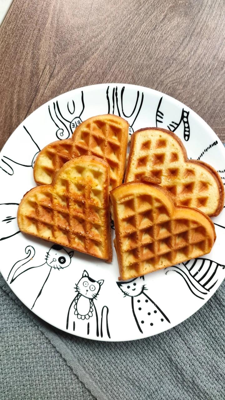 黑芝麻酒酿中式华夫饼