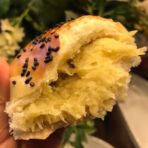 椰香红薯面包（65度汤种法）的做法 步骤20