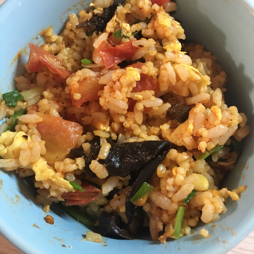 番茄鸡蛋炒饭