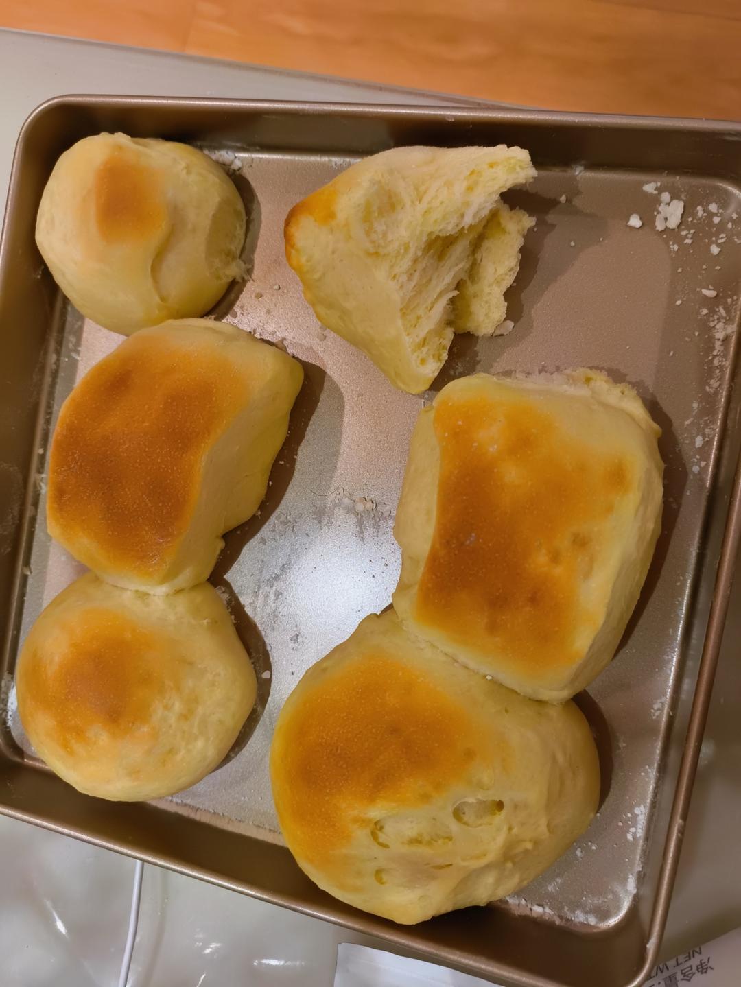 松软烫种汉堡胚