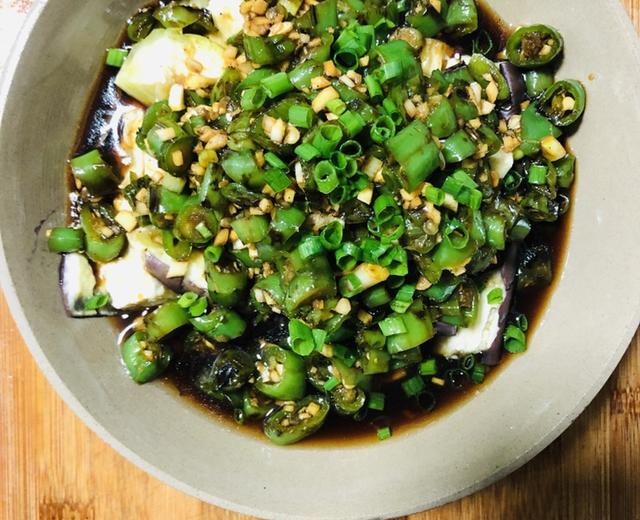 健康川菜之开胃烧椒茄子的做法