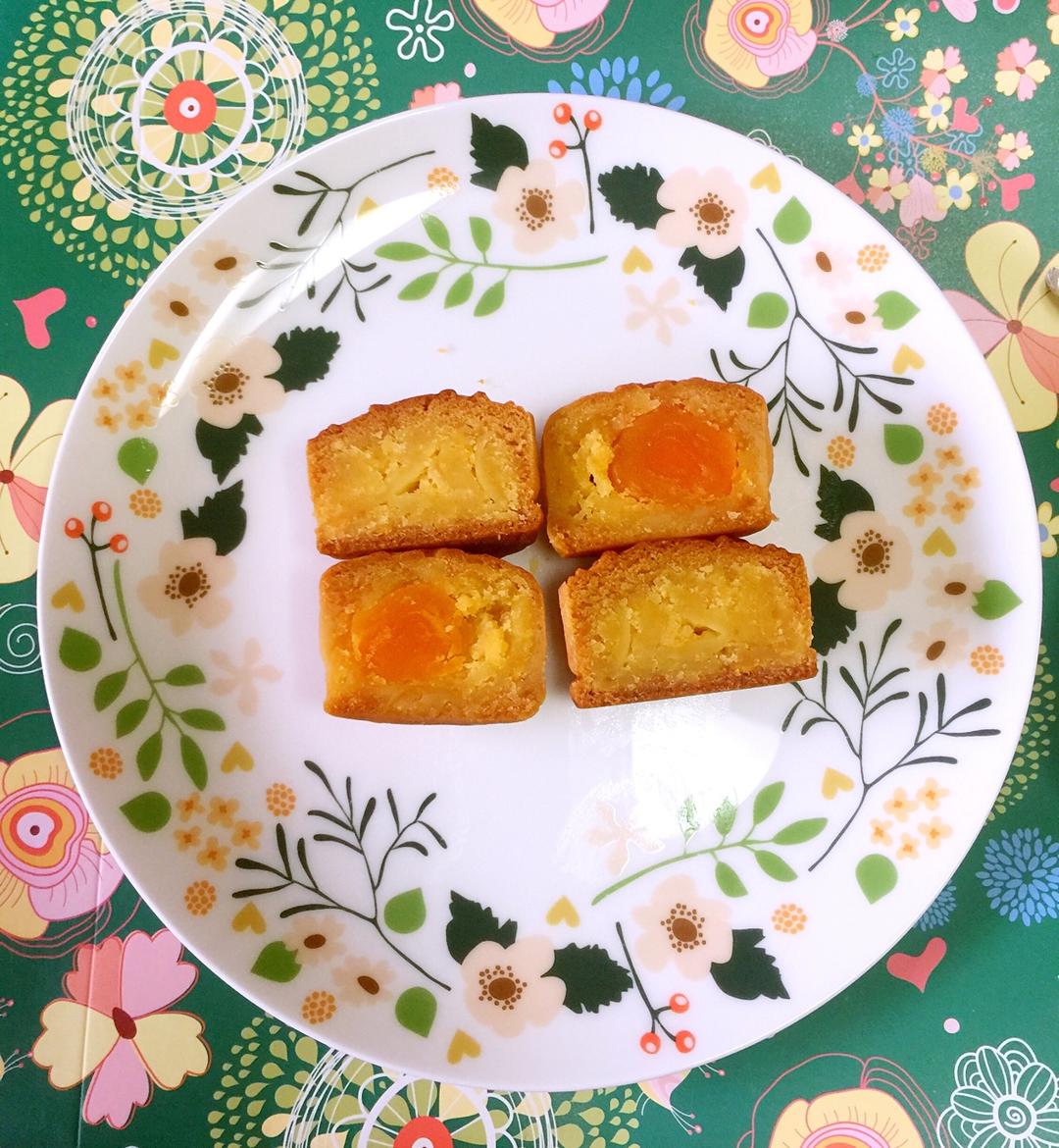 金沙奶黄月饼