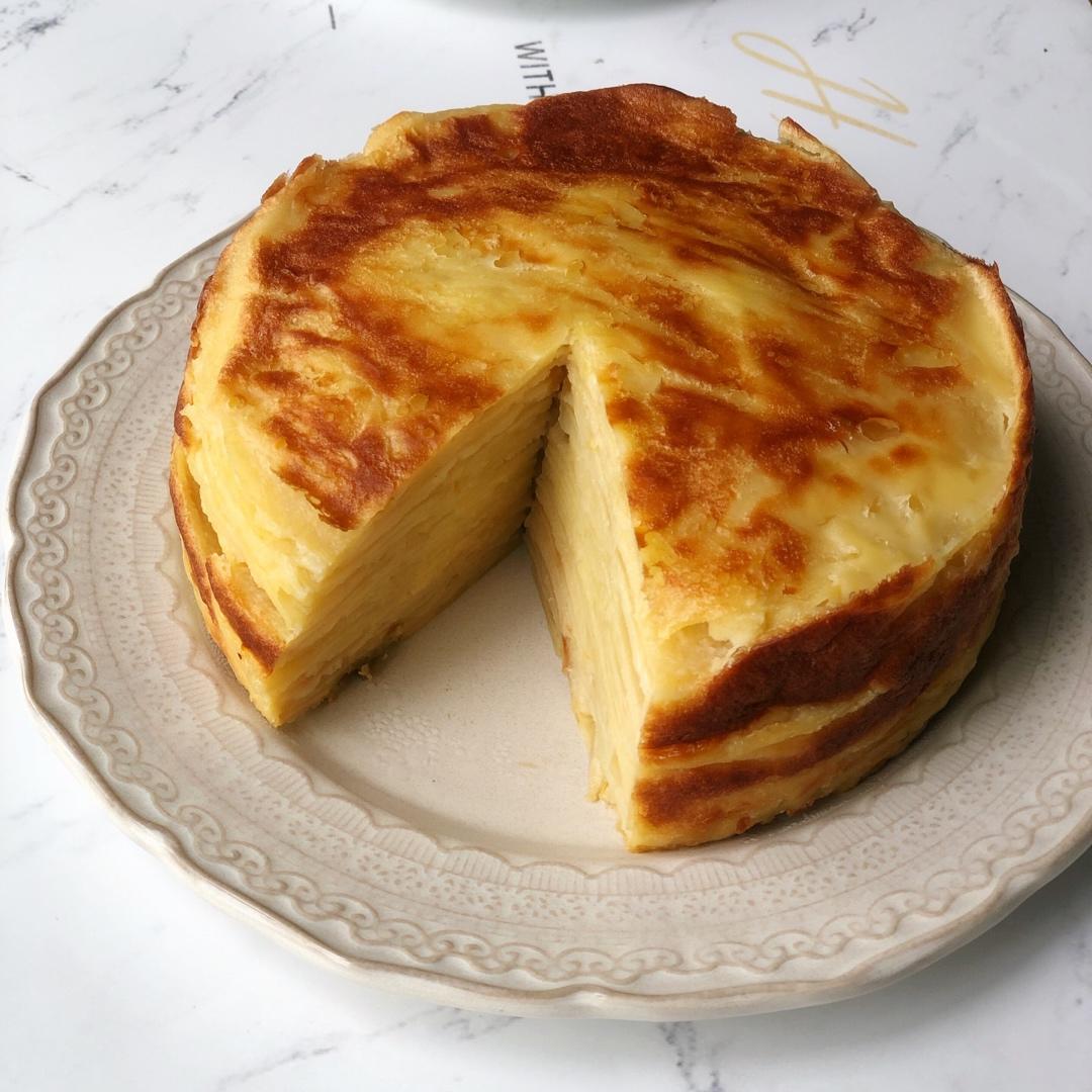 零难度的美味苹果千层蛋糕的做法，营养又美味！