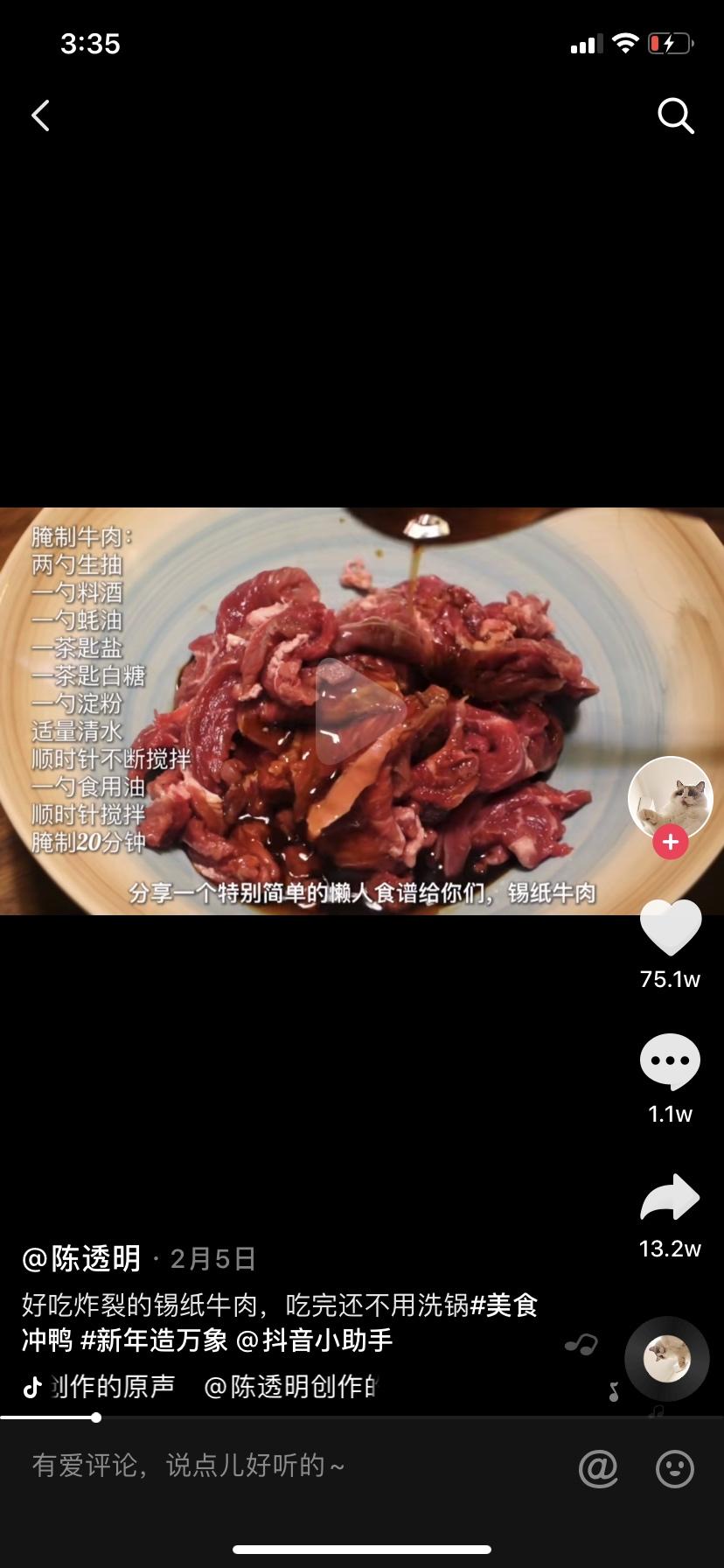 腌制牛肉