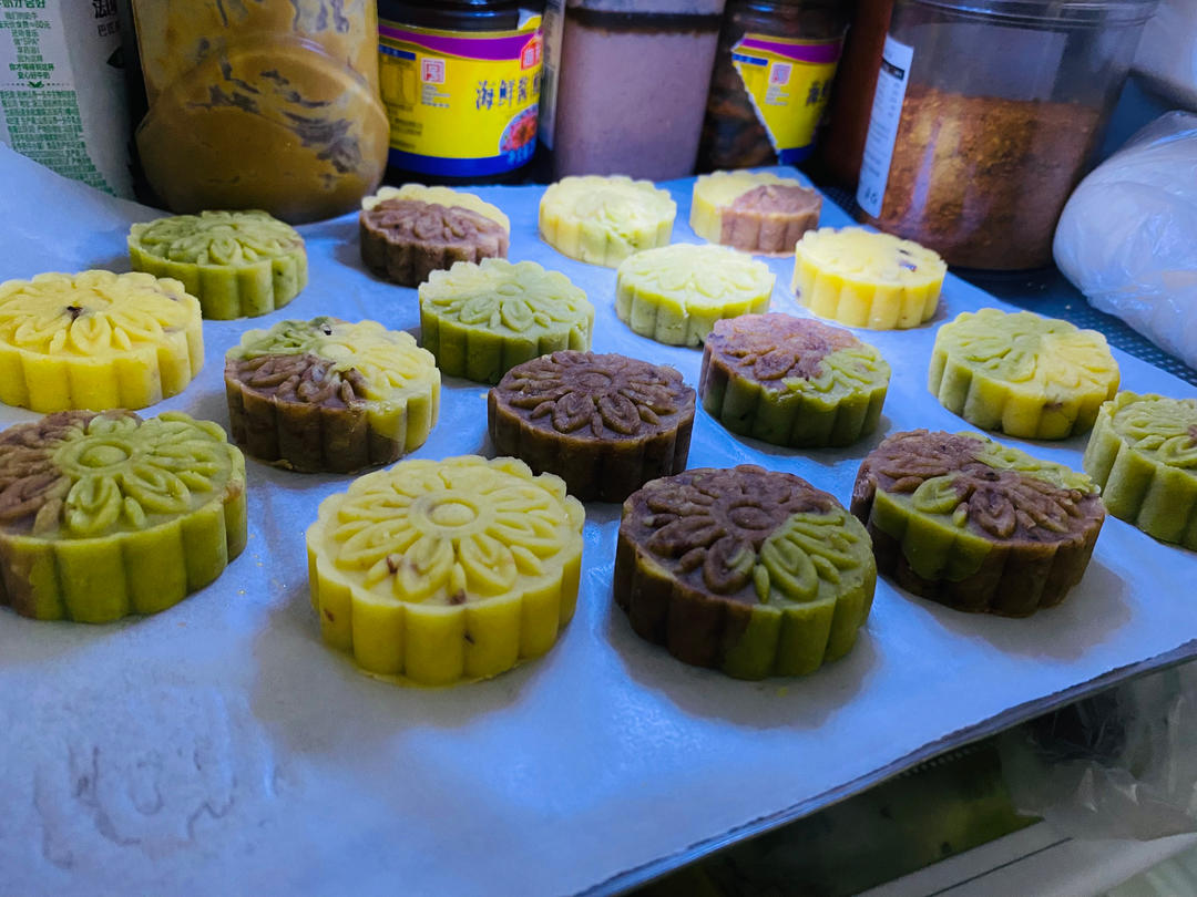 奶香绿豆糕（无豆腥味，超快手不麻烦）