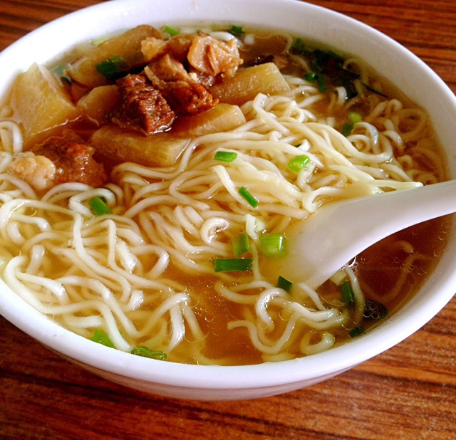 萝卜烧牛腩