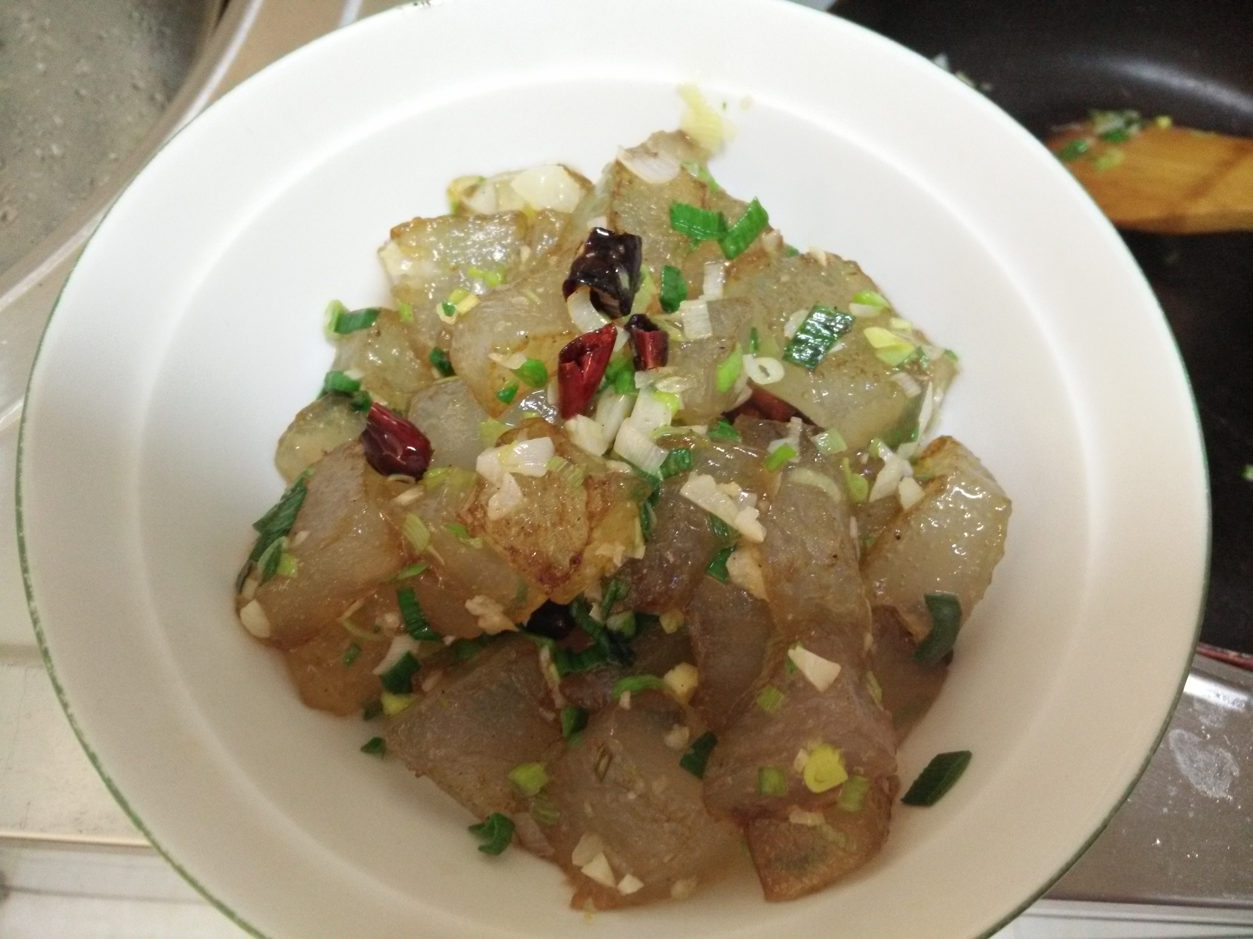 炒凉粉