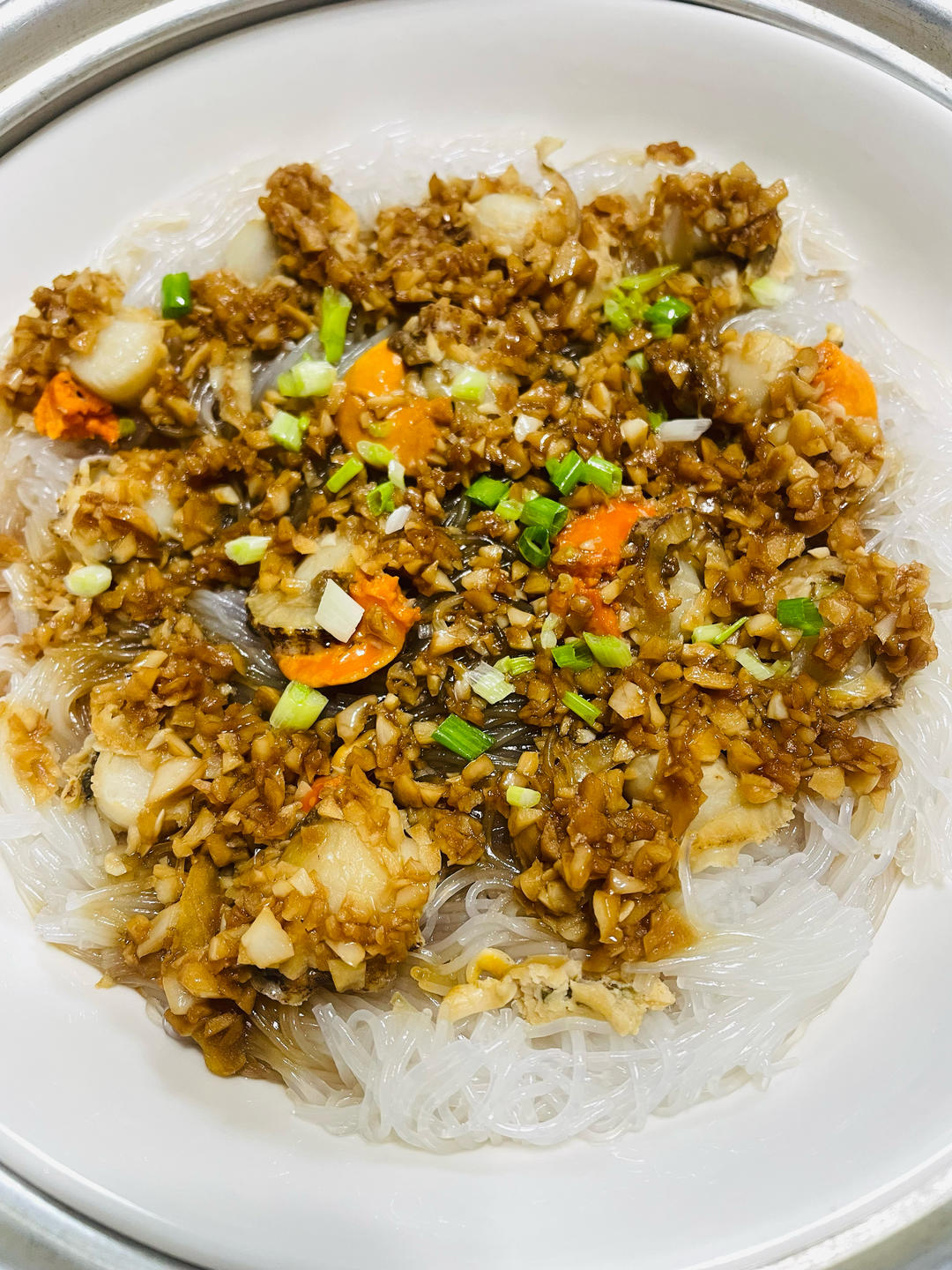 零失败的蒜蓉粉丝蒸扇贝