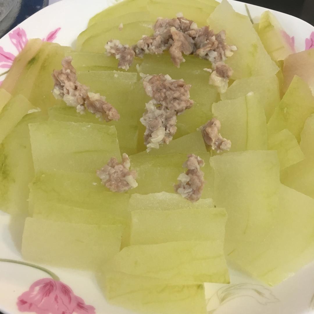 肉末蒸冬瓜