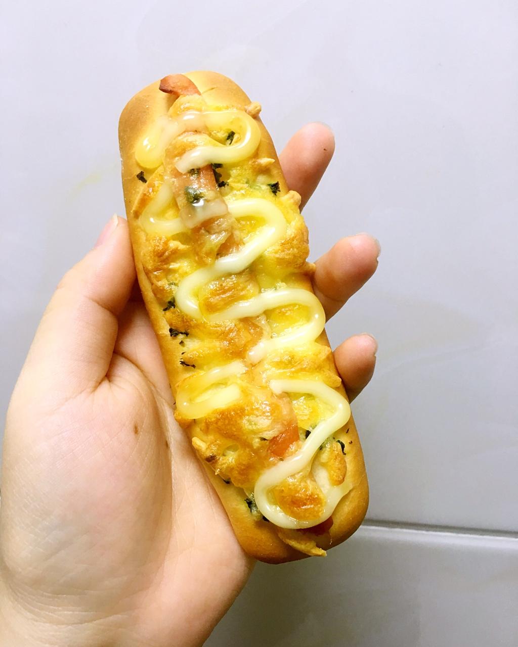 香葱芝士面包条