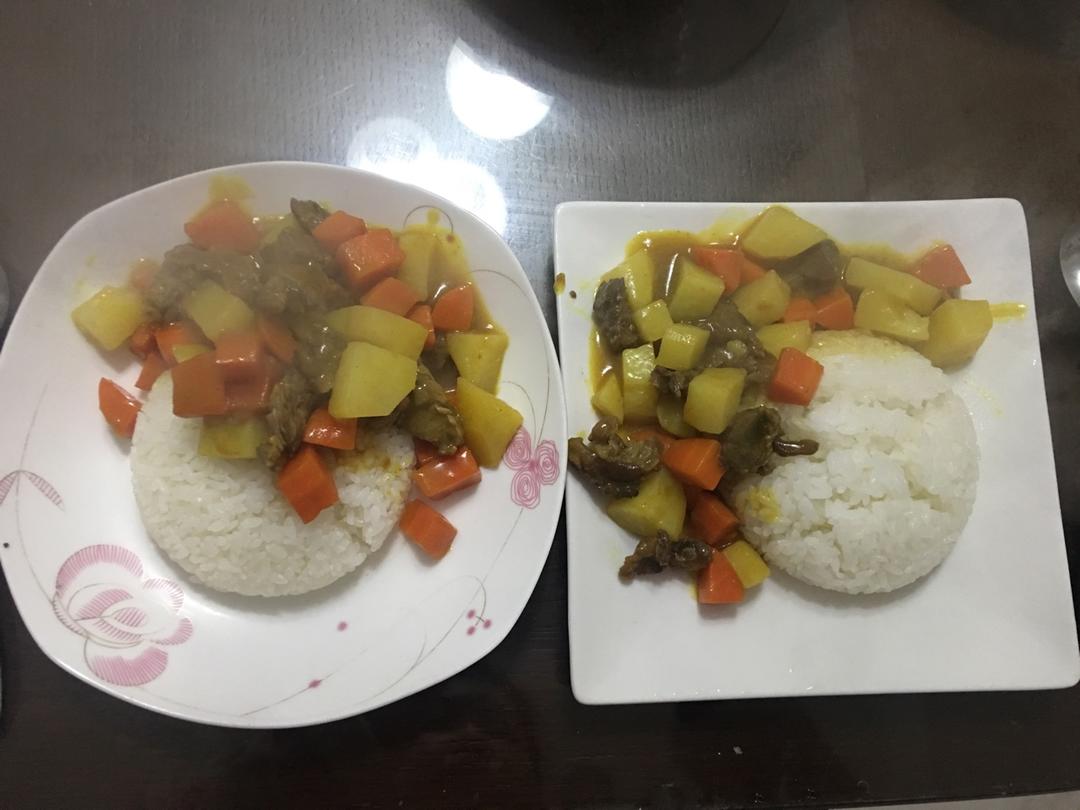咖喱牛肉