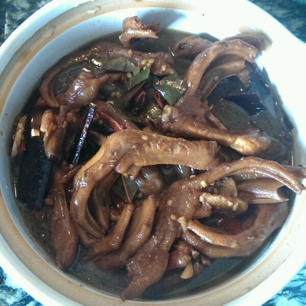 卤鸭掌