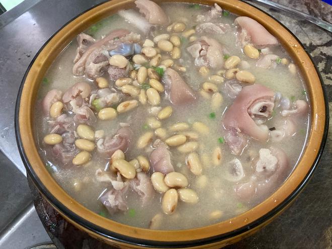 猪手黄豆汤（经典上海菜）的做法