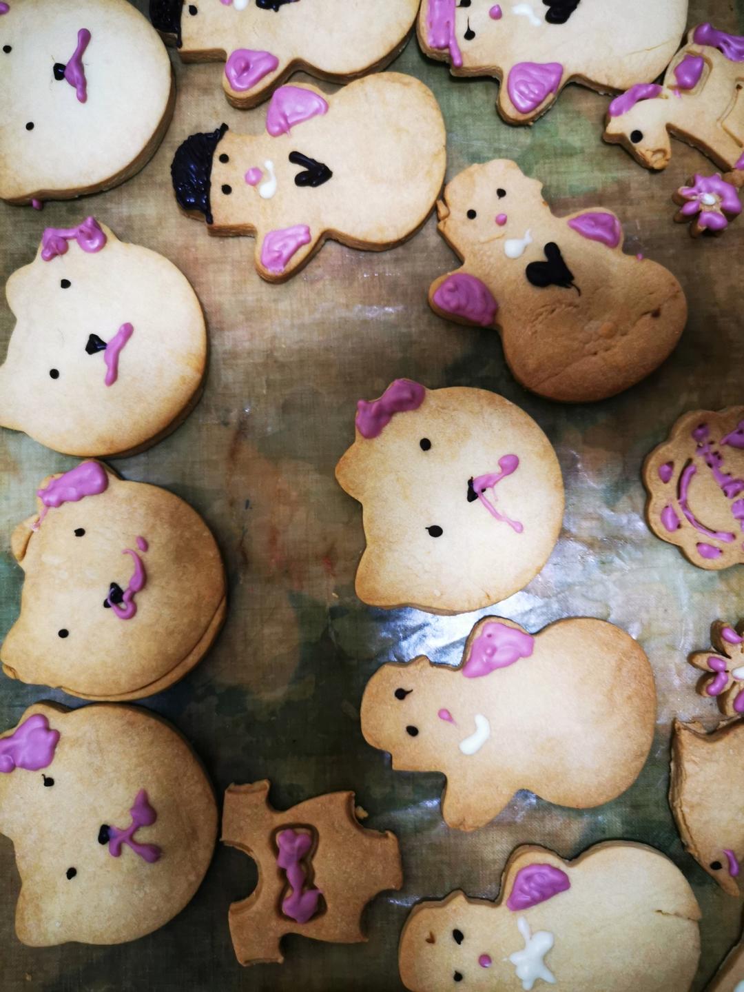 ［记录］亲子卡通饼干（儿童,新手适合）