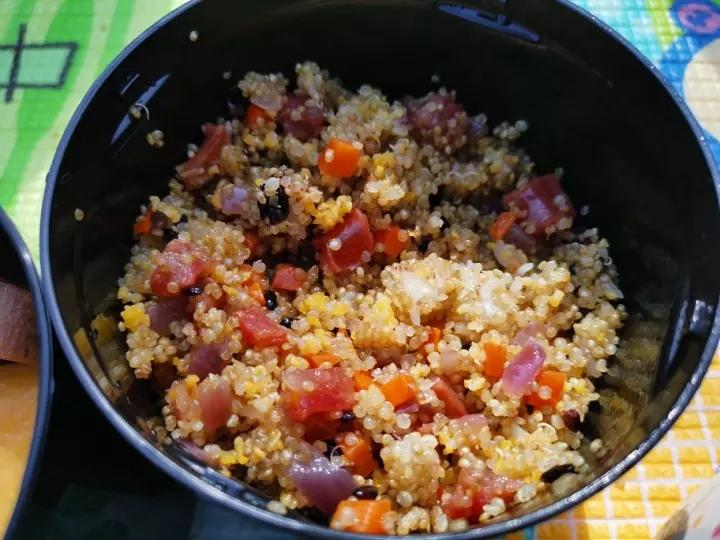 胡萝卜黎麦饭|没菜也吃两碗