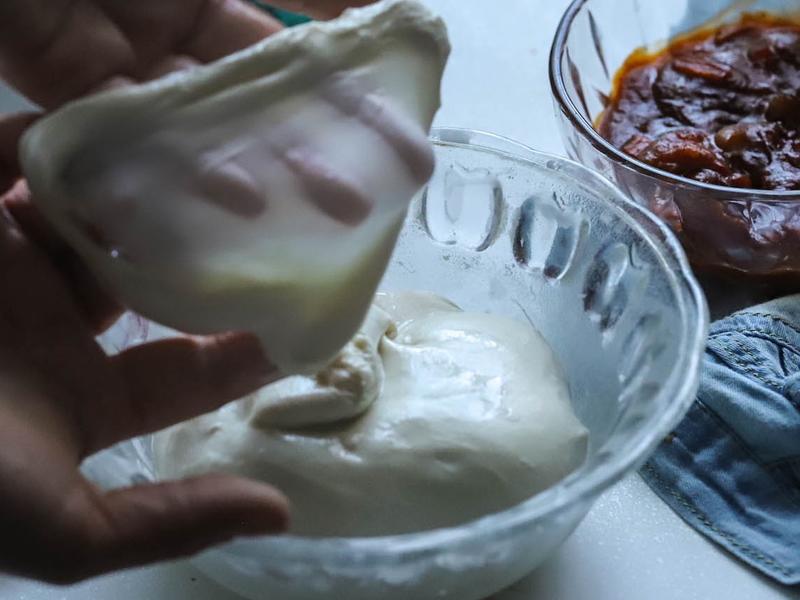 纯奶手撕吐司的做法 步骤1