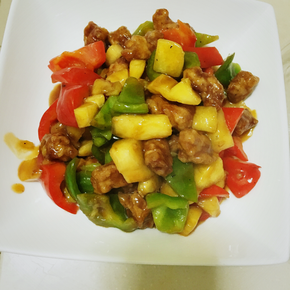 菠萝咕噜肉