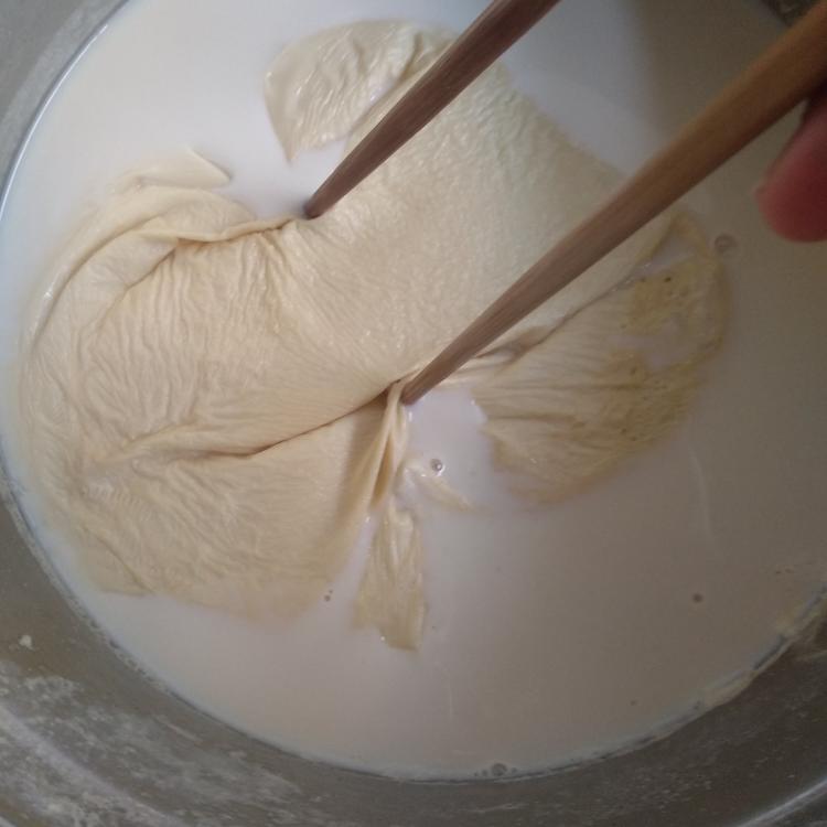 纯奶手撕吐司的做法 步骤1