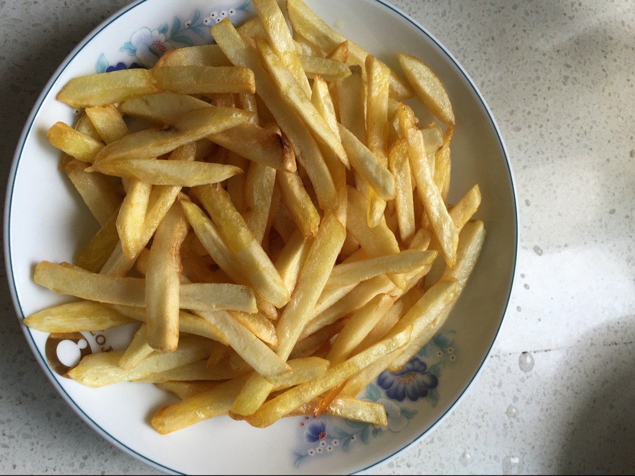 简易炸薯条