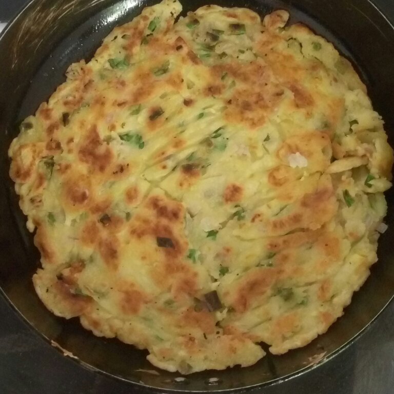 土豆洋葱煎饼