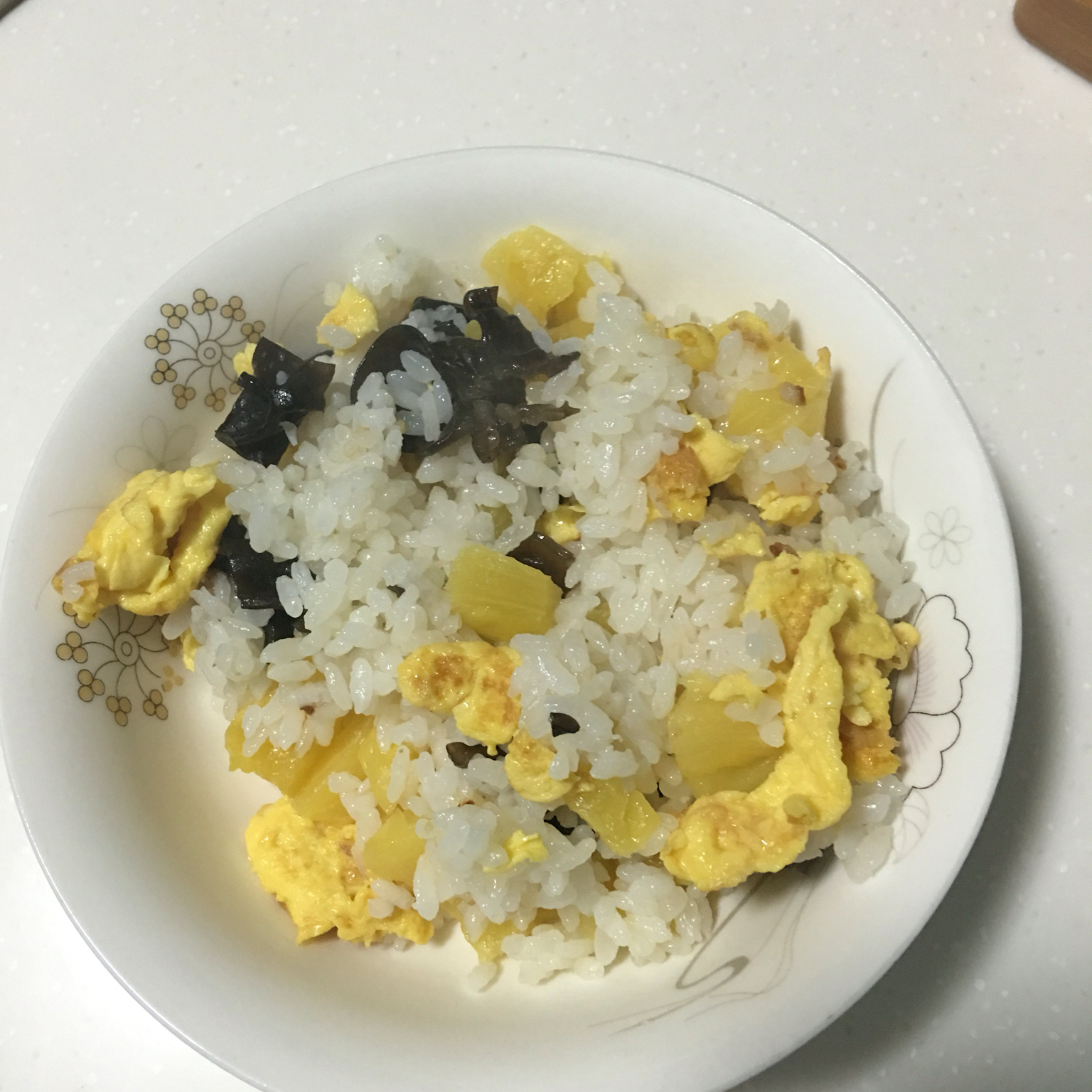 简易菠萝饭（电饭煲版）