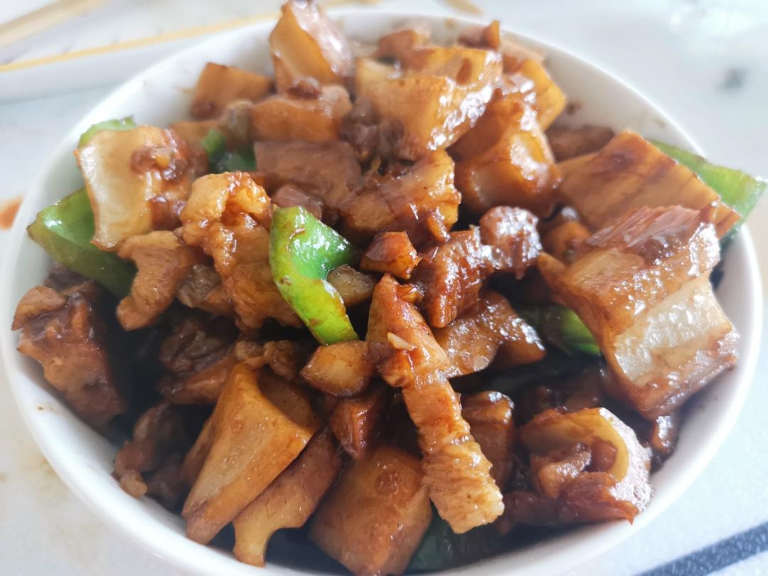 下饭菜红烧藕丁